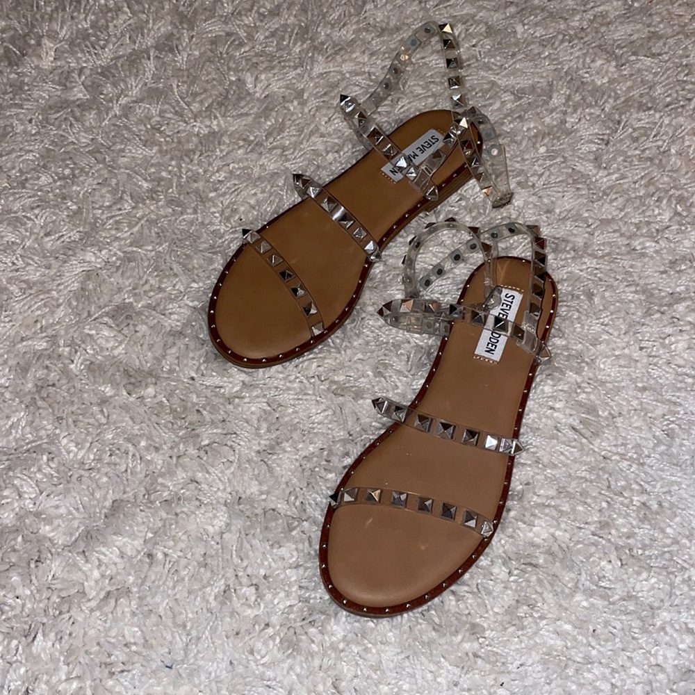 Steven Madden Travel Sandal Clear
